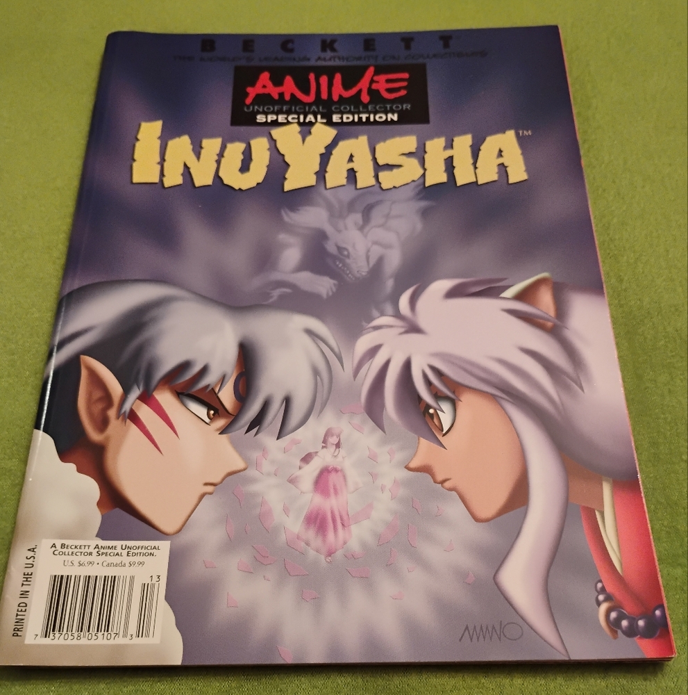 2003 Beckett Anime Unofficial Collector Special Edition Inuyasha Magazine